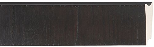 CountryArtHouse Picture Frame Moulding (Wood) 100ft bundle - Contemporary Black Finish - 2.75