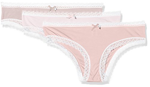 Pretty Polly Katrina-3Pp Bikini Bas de Maillot de Bain, Beige (Nude Nude), 46 Femme Cover