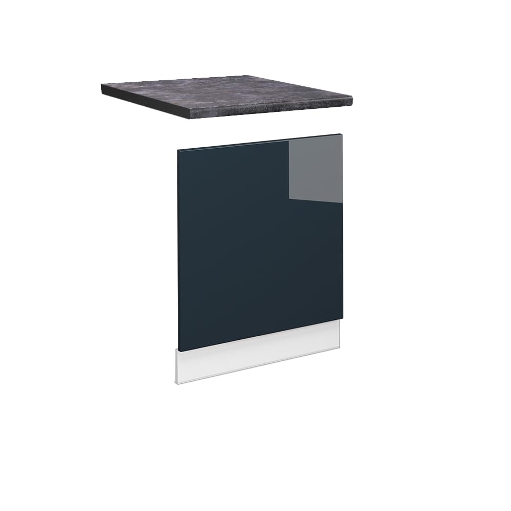 Vicco Front panel Fame-Line, Dark blue high gloss, 60 cm — image 1