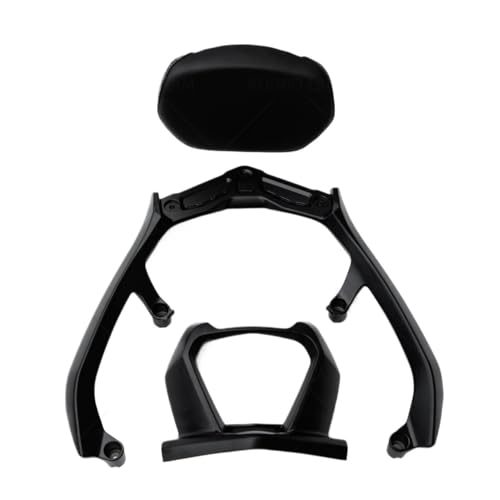 Dossier passager pour Tmax 530 2012-2016 avec cadre de support noir - 2