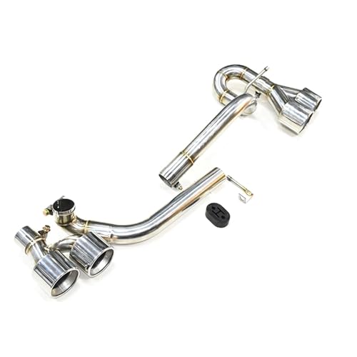 Tuyau d'échappement look sport argent pour BMW E60 style M5