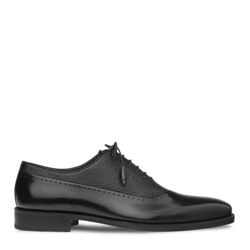 Mezlan - Men's Lace Up Fashion Bal Oxford Shoes - POSTDAM - Classic Formal Footwear for Business, Wedding, and Office