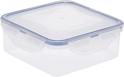 3 x Lock & Lock 870ml Square Food Container HPL823