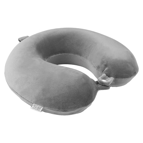 Almohada de espuma viscoelástica U para viaje portátil miniatura 1