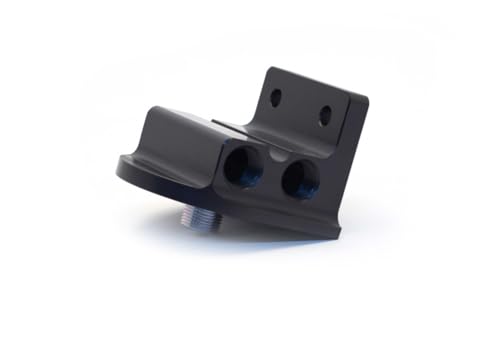 Image of Canton Racing Products 22-625 Billet Aluminum Remote Oil Filter Mount (For SBF Thread Filters), 1 Pack