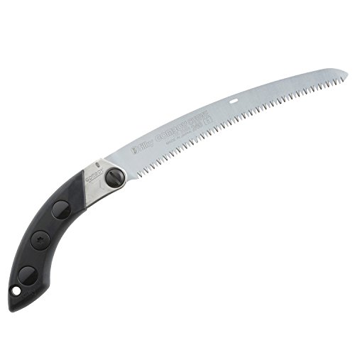 ユーエム工業 鞘入鋸 ゴムボーイ7カーブ 荒目 240mm 465-24 生木剪定がラクでスピーディに