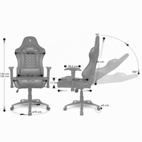 EMPIRE GAMING – Racing 700 Chaise Gamer Fauteuil de...