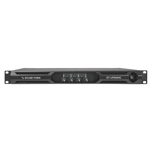 Sound Town 4-Channel PA/DJ Power Amplifier ST-UPDM4C