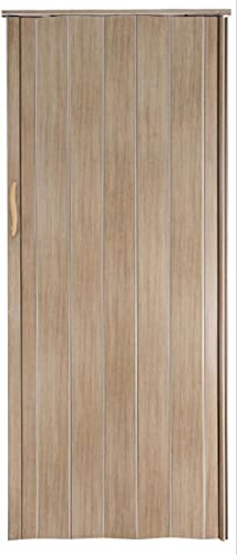 Falttür Schiebetür Tür Sonoma Eiche hell farben Höhe 202 cm...
