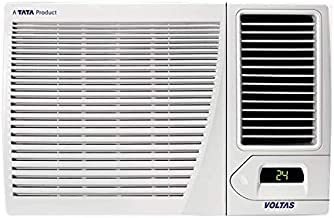 Kwality Air Conditioners Generic Voltas 1.5 Ton Hot and Cold Window AC (Copper 18H DZB White)