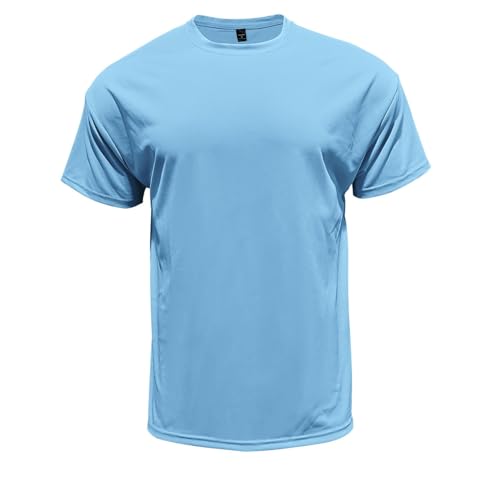 Ensemble homme printemps été respirant et polyvalent couleur sky blue taille XXL confortable