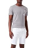 Replay Herren Anbass Jeans-Shorts, 120 White, 29