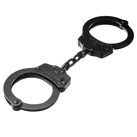 ALGEMA DE PULSO INVICTUS PRETA EM AÇO CARBONO - CORRENTE