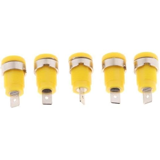bnf 2x5Pieces 4mm Banana Jack Binding Post Nut for Multimete