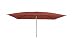 Produktbild Doppler Absolut wasserdichter Gartenschirm Waterproof 230x190 ohne Volant, UV-Schutz 50 Plus, Farbe Terracotta