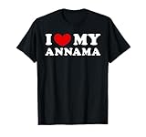 Design classique « I Love My Annama » avec police vintage