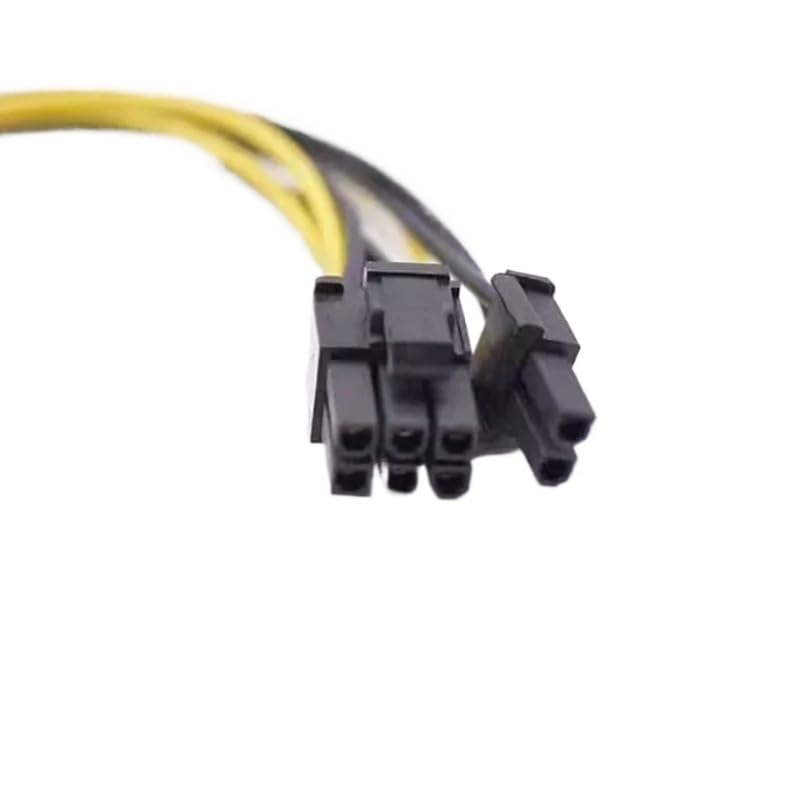 Cable adaptador SATA 15pin a 8pin (6+2) 0.2m miniatura 5