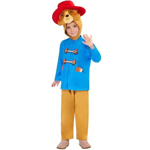 Rubies Official Paddington Deluxe Child Costume Kids Fancy Dress 3-4 Years