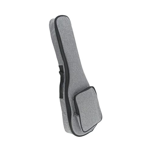 YHNNH - Funda impermeable para guitarra para bajo eléctrico y ukelele, funda suave acolchada con correa...
