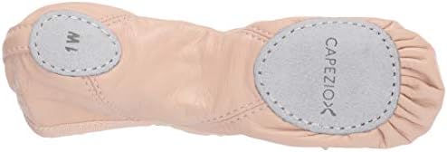 Capezio Girls Leather Juliet Ballet Shoe-Child, Light Pink, 12 Little Kid | Image 3