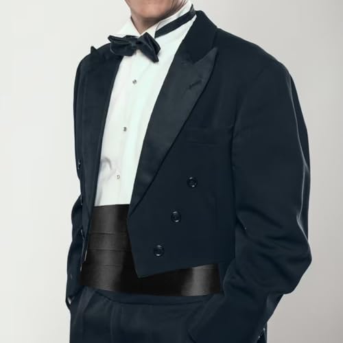 Set Clásico de Corbata de Moño, Fajín y Pañuelo para Hombre miniatura 5