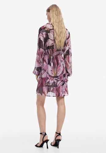Desigual Women's Flowy Orchid Dress4