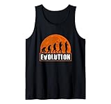 Oboe Spieler, Lustige Oboe Menschliche Evolution Tank Top