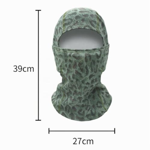 Générique Unisex Heat Reactive Balaclava,Temperature Sensitive Color Changing Ski Mask,Thermal Winter Full Head Wrap for Skiing Hiking (Blue to Green) – vue 7