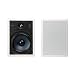Polk Audio RC85i 2-way Premium In-Wall 8" Speakers (Pair) | Perfect for Damp and Humid Indoor/Outdoor Placement (White, Paintable Grille)