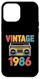 Retro Vintage 1986s Boombox Apparel