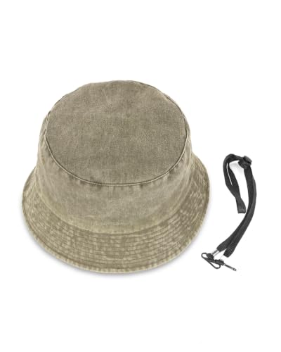 Image of Zylioo XL XXL Bucket Hat for Big Heads, Washed Cotton Sun Hat | Roomy L-XXL Fit With Washed Cotton Comfort, Easy To Fold For Fishing, Beach, Hiking, Travel, And Summer Wear