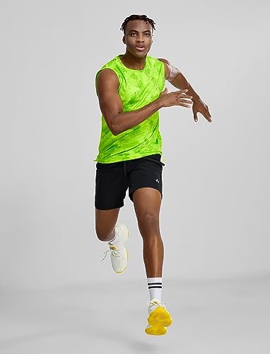 Zengjo Mens Sleeveless Shirts Quick Dry Workout Athletic Running Muscle Tank Top Loose Lightweight3