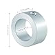 MUNGHOK 12 Stück Stellringe 20mm Innendurchmesser, Stellringe aus Verzinkter Stahl, Stellring 20mm Achse, Stellring mit Gewindestift und Innensechskantschlüssel für Wellenverbindungen