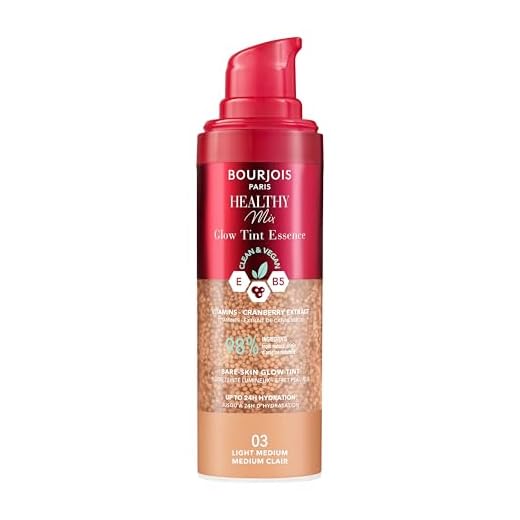 Bourjois, Healthy Mix Essence, Base de Maquillaje, 003 Light Medium, 30 ml