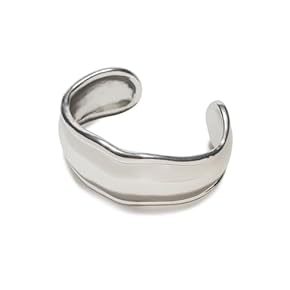 その他 GAL BANGLE New ZARA Woman textured silver tone metallic 12 bangle