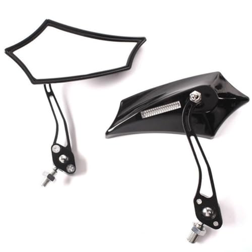 Rétroviseurs moto universels 1 paire de miroirs 8mm 10mm pour scooter et vélo