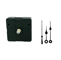 Algopix Similar Product 1 - Quartz Clock Movement Kit with 3 Black