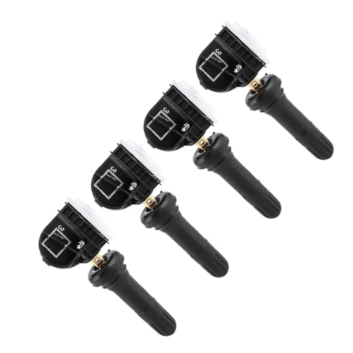 Ejoyous Sensore di Pressione Pneumatici per Auto, 4 Pezzi, sensore di Pressione Pneumatici RDKS, Codolo valvola, sensori di Controllo della Pressione degli Pneumatici e di Controllo TPMS