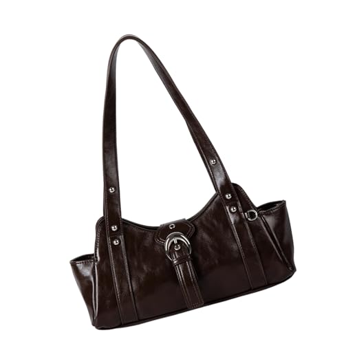 Sac à bandoulière en cuir tendance femme avec poignée supérieure