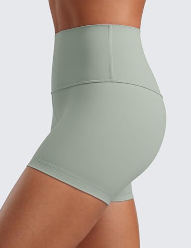 Image of CRZ YOGA Butterluxe Biker Shorts 4 inch | Extremely Soft, Gentle Compression, Yoga, High Waisted, for Women