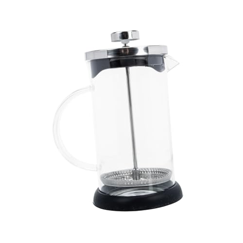 ABOOFAN Manual Coffee Press Portable Espresso Maker for Home Travel Office Glass Design Heat Resistant Easy to Use Coffee Brewer