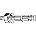 Wedge Anchor, 7/8", 6", ZP Carbon STL, PK2