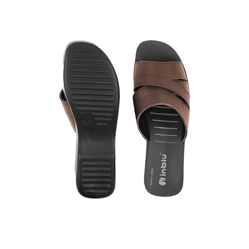 Image of inblu Stylish Fashion Slipper for Women | Comfortable | Lightweight | Anti Skid | Casual Office Footwear (MR02 NT)