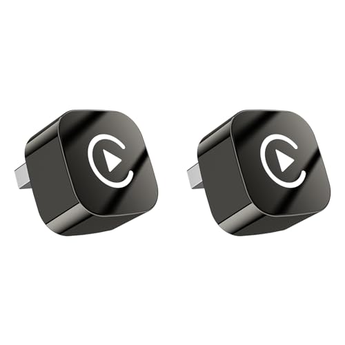 Clé USB pour voiture CarPlay intelligent sans fil adaptateur Android Auto 2 en 1