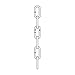 Sea Gull Lighting 9103-05 Accessory - 72 inch Decorative Chain, Chrome Finish