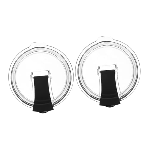 Cabilock 3sets Replacement Lid for Tumbler Leakproof and Spillproof Small Tumbler Lid for 20 Drinkware Sealing Effect 2pcs*3