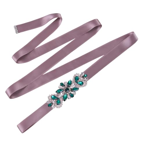 Rhinestones Belt Women's Bridal Wedding Belt For Evening Gown Graduation Party Dress Accessories