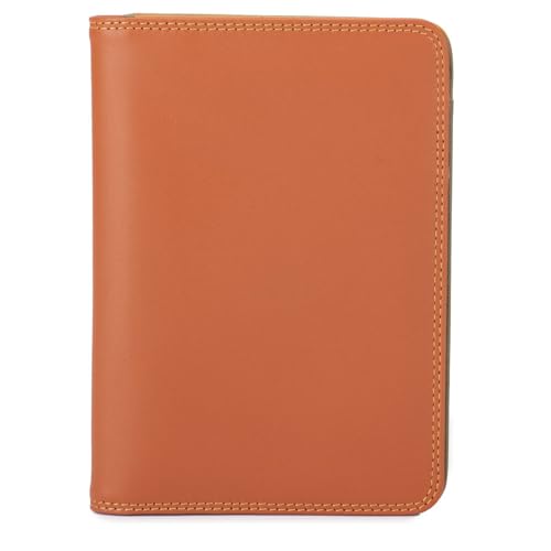 mywalit Leather Travel Passport Cover | Lucca | 3 Cards, Notes And Transparent Passport Section