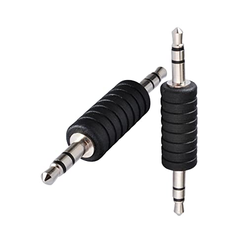 Adaptador Jack 3.5mm macho a macho 4 unidades miniatura 2