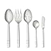 Henckels Madison Square 65-piece Flatware Set,18/10 Stainless Steel, Silver